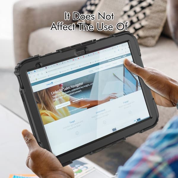 TECH-PROTECT SOLID360 IPAD 10.9 10 / 2022 SVART