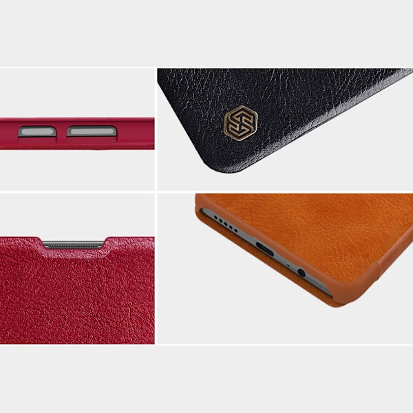 Nillkin Qin Case Case Xiaomi Redmi Note 11T 5G / Note 11S 5G / Note 11 5G (Kina) / Poco M4 Pro 5G Kamera Beskyttende Case Cover Case Flips
