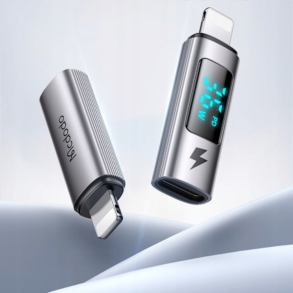 MCDODO USB-C ADAPTER USB TYPE-C ADAPTER TIL LYN IPHONE 36W METER