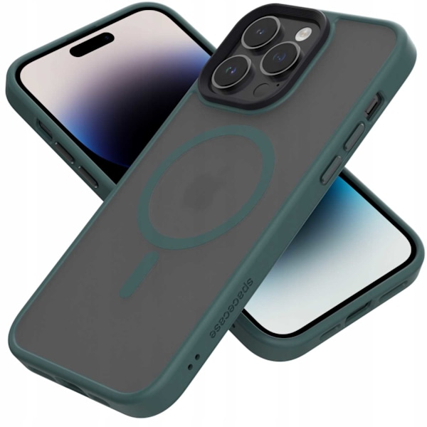 Spacecase Hybrid Case För Iphone 14 Pro Max Mörkgråt