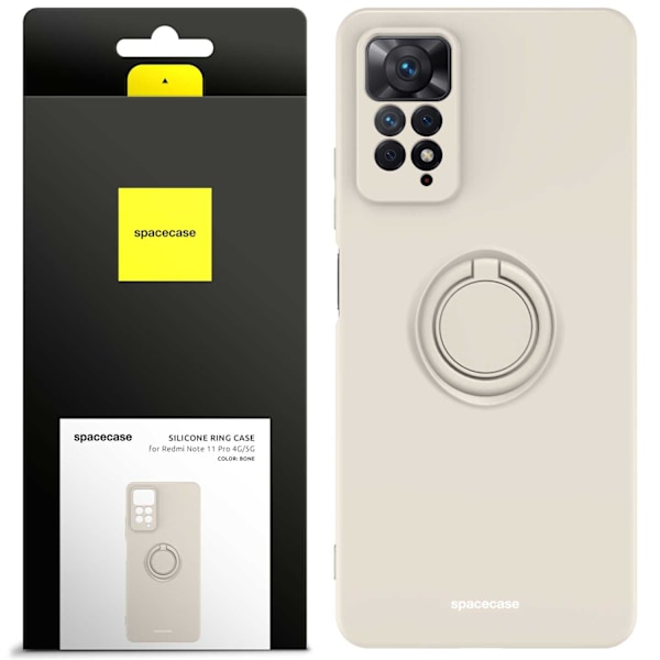 Spacecase Cover Till Xiaomi Redmi Note 11 Pro 4G 5G Bone