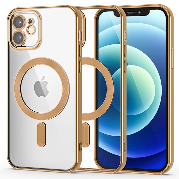 TECH-PROTECT MAGSHINE MAGSAFE IPHONE 11 GULD