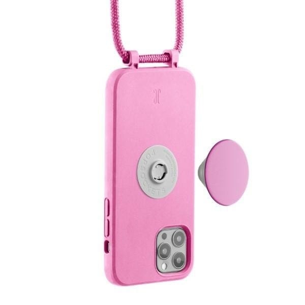 JE PopGrip-fodral iPhone 12/12 Pro 6.1" pastellrosa/pastellrosa 30158 AW/SS (Just Elegance)