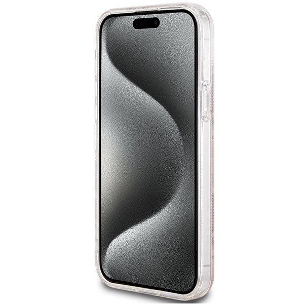 Guess IML GCube MagSafe beskyttelsesdeksel til iPhone 15 Plus / 14 Plus - brun