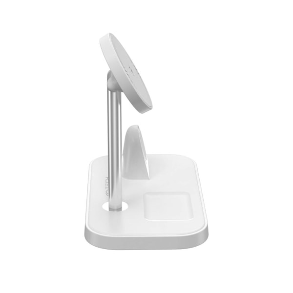TECH-PROTECT QI15W-A22 3I1 MAGNETISK MAGSAFE TRÅDLØS OPLADER HVID
