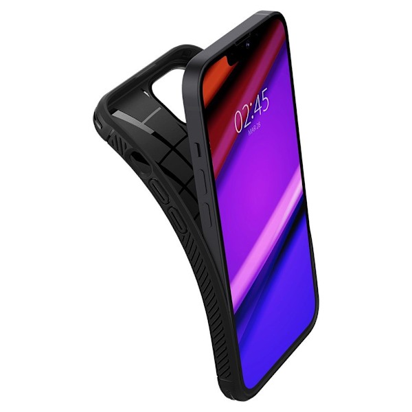 SPIGEN RUGGED ARMOR IPHONE 13 MATT SVART