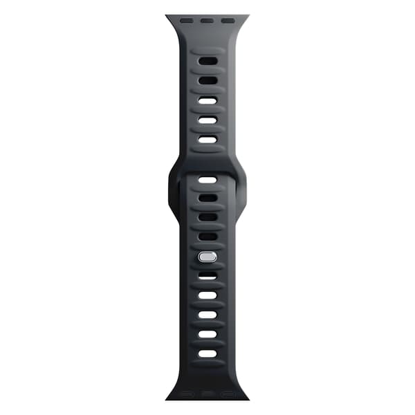 38/40/41 MM SORT - 3MK SILIKONE URREM TIL APPLE