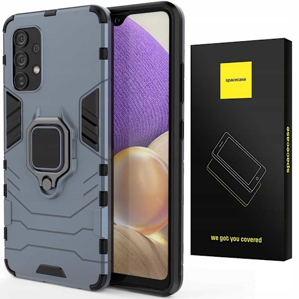 Spacecase Case Cover För Samsung Galaxy A32 4G Sc X-Ring Blå