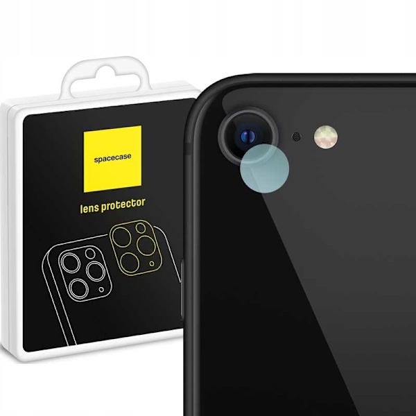 Rymdfall Härdat Glas Kameraglas För Iphone 7 8 Se 2020 Skydd