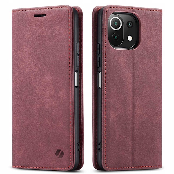 Spacecase Pålbocksväska För Xiaomi Mi 10T Lite Rött Skydd