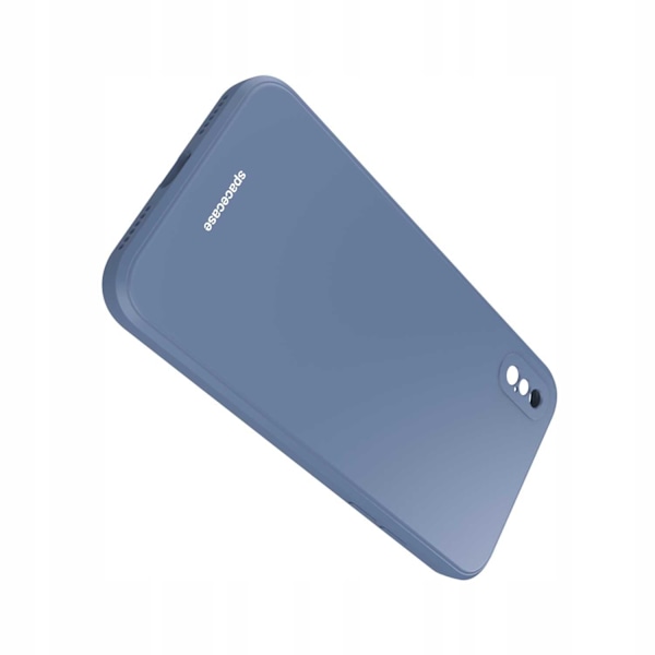 Spacecase Silikonfodral För Iphone Xs Max Blåt Skyddskydd