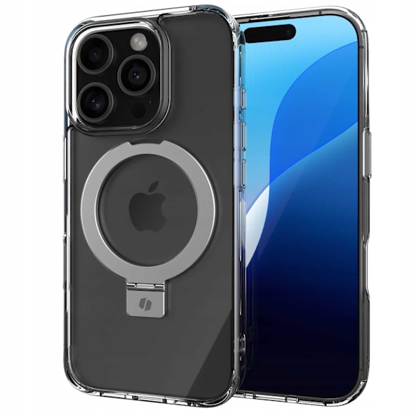 Spacecase Case Ring Pro Mag För Iphone 16 Pro Clear Transparent
