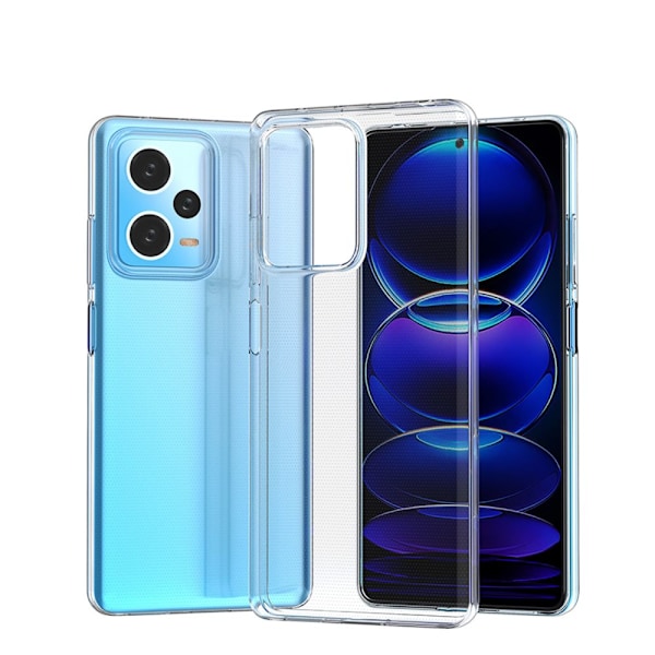 Ultraklart 0,5 mm deksel til Xiaomi Redmi Note 12 Pro+ Thin Cover Transparent telefon