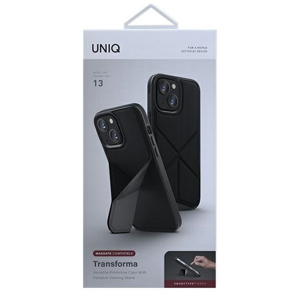 UNIQ TRANSFORMA MAGSAFE ETUI TIL IPHONE 13 - SORT