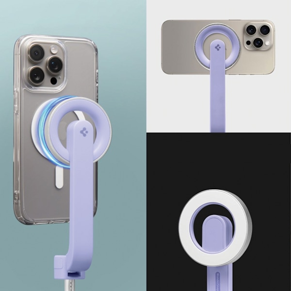 SPIGEN S571W MAGSAFE BLUETOOTH SELFIE STICK STIV LAVENDEL