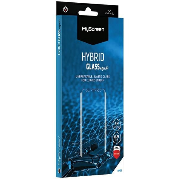 MS HybridGLASS Edge 3D iPhone 7/8 Plus vit/vit Hybridglas