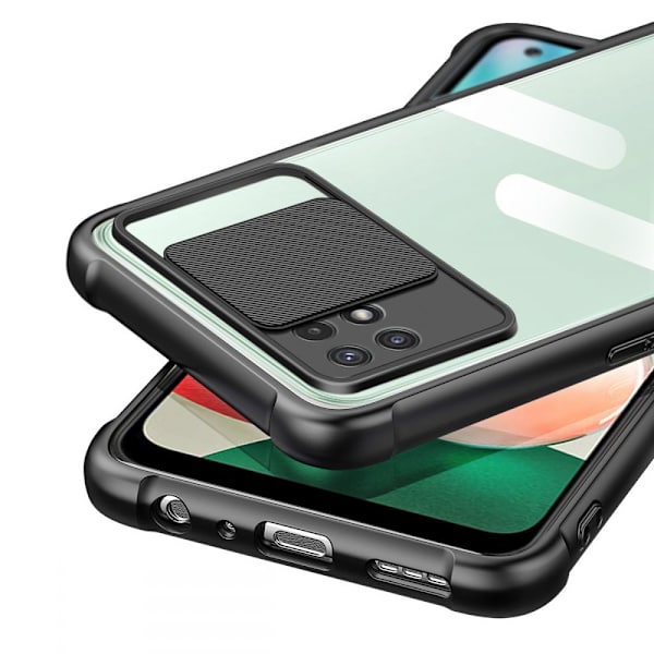 TECH-PROTECT CAMSHIELD GALAXY A22 5G SVART