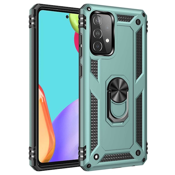 Spacecase Ring Nx Green Case För Samsung Galaxy A52 5G Case