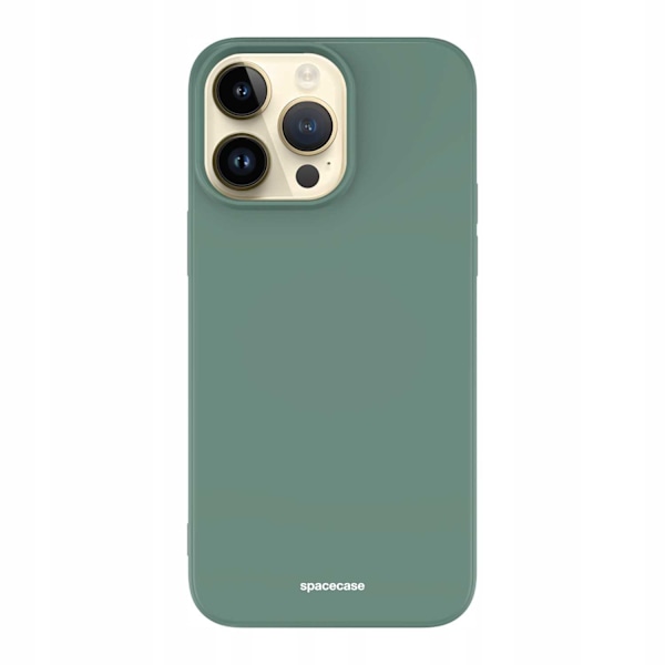 Spacecase Silikonfodral För Iphone 14 Pro Max Mörkgrön