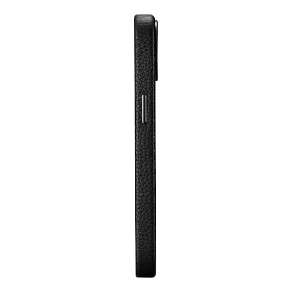 ICARER CASE CASE LÆDERCOVER MED MAGSAFE TIL IPHONE 14+ SORT