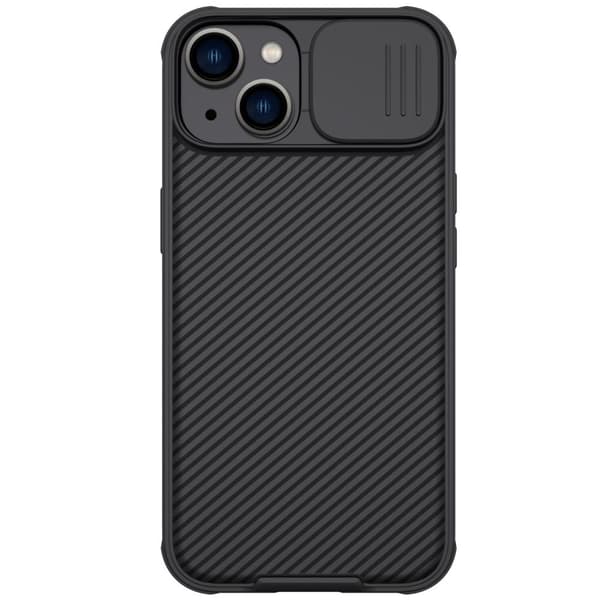 NILLKIN CASE CAMERA COVER TIL IPHONE 14+ SORT