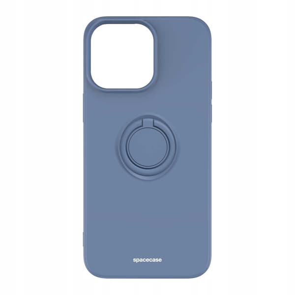 Spacecase Silikon Ring-Fodral För Iphone 14 Pro Max Blåt Skydd