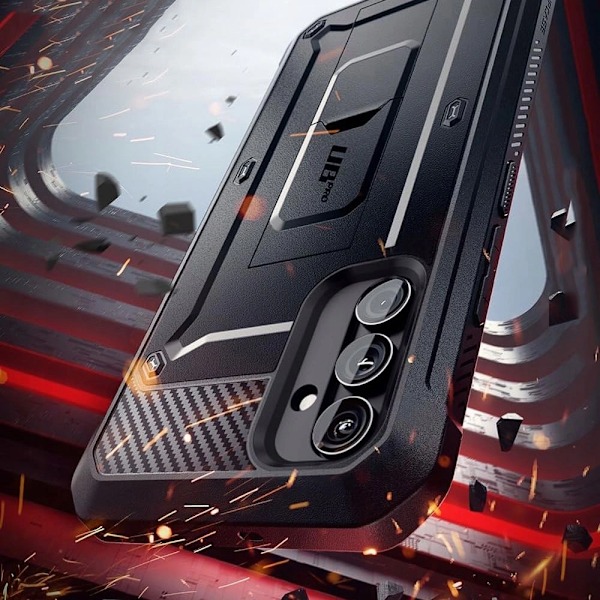 UNICORN BEETLE PRO SUPCASE ETUI TIL SAMSUNG GALAXY A55 5G - SORT