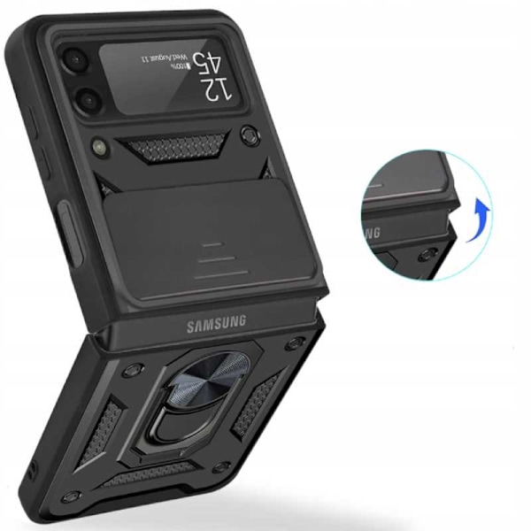 Rymdfodral För Samsung Galaxy Z Flip 3 Svart