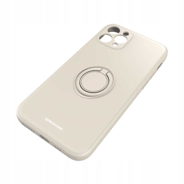 Spacecase Silikon Ringfodral För Iphone 11 Pro Max Bone Protective