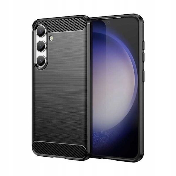 Spacecase Case Carbon Case För Samsung Galaxy S24 Svart