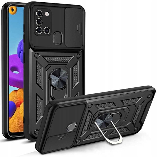 Spacecase-Fodral För Samsung Galaxy A21S Svart