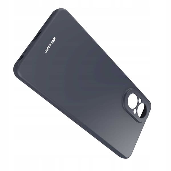 Spacecase Silikonfodral För Realme C67 Black Phone