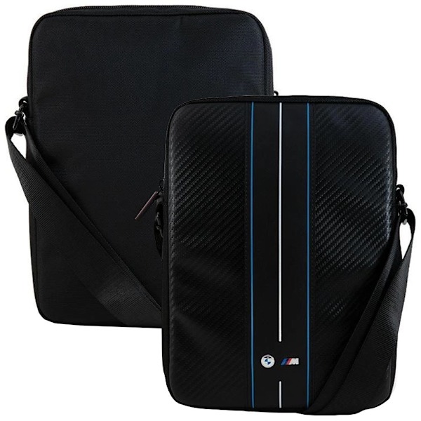 BMW Carbon & Blue Stripe bag for 10" nettbrett - svart