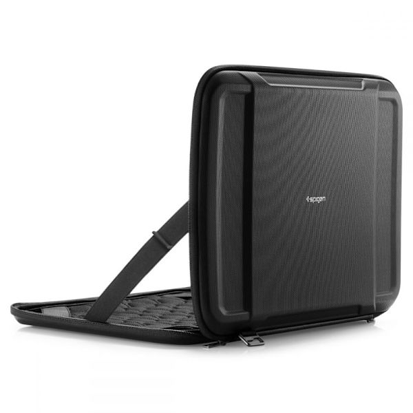 SPIGEN RUGGED ARMOR PUSCH "PRO" BÆRBAR 13-14 SVART