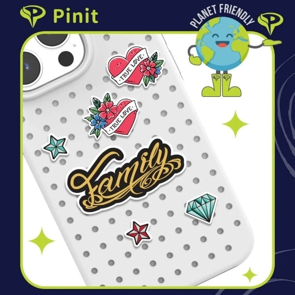 Pinit Tattoo Pins för Pinit Case Pattern 1