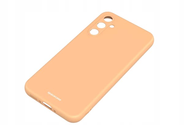 Spacecase Silikonfodral För Samsung Galaxy A14 4G 5G Orange