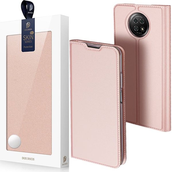 DUX DUCIS Skin Pro hylsterdeksel Xiaomi Redmi Note 9T 5G rosa
