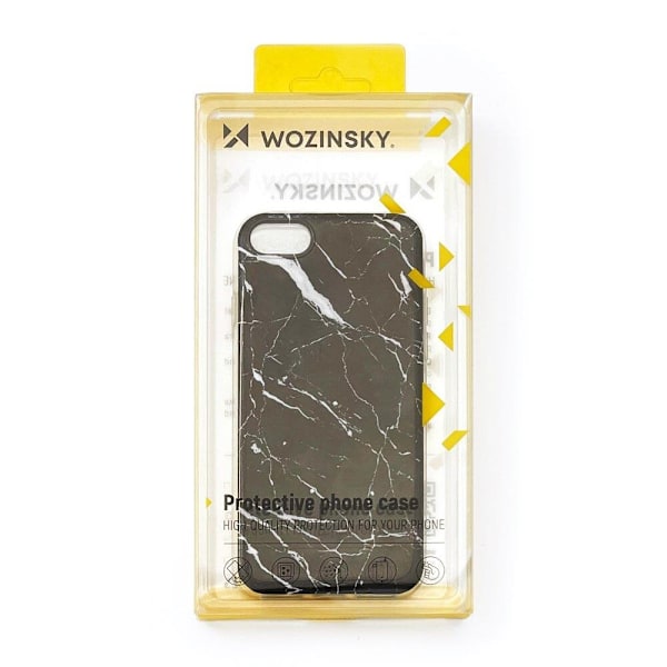 Wozinsky Marble gel deksel marmor deksel til Samsung Galaxy A51 hvit
