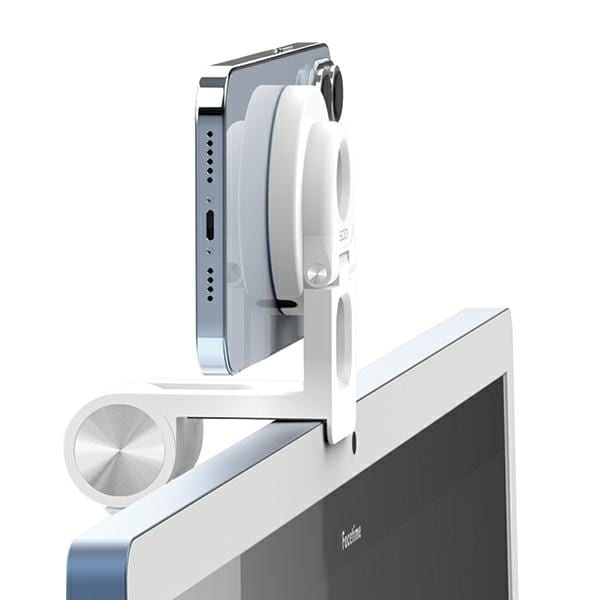 SODI Multifunktionell 3-i-1 induktionshållare för iMac BM-330 vit/vit MagSafe