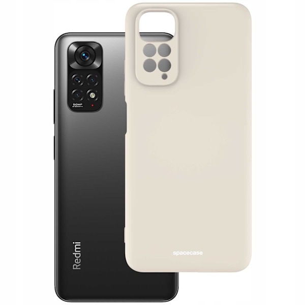 Spacecase Silikonfodral För Redmi Note 11 11S Bonecase
