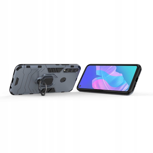 Spacecase Fodral För Huawei P40 Lite E X-Ring Blå