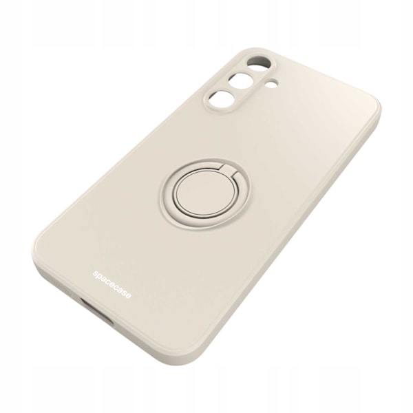Spacecase Silikonecase Ring För Galaxy S23 Fe Bone 5G
