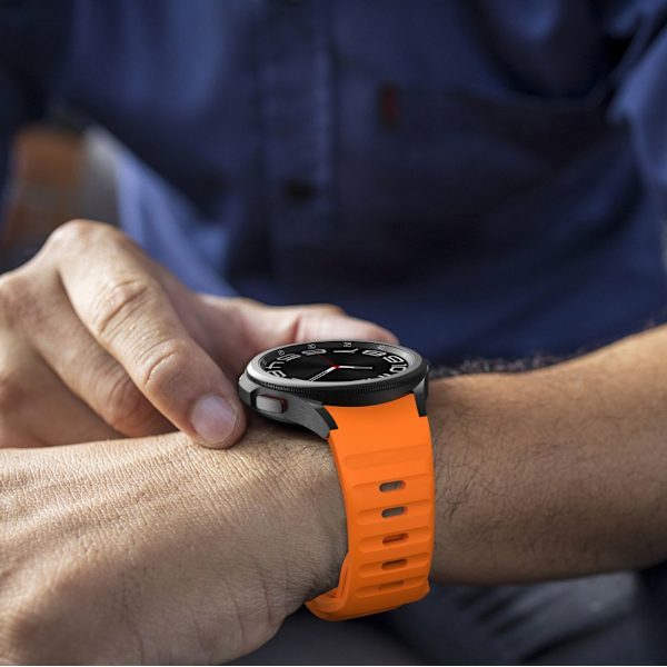 TECH-PROTECT SILIKONE LINE SAMSUNG GALAXY WATCH 4/5/5 PRO / 6/7 / FE ORANGE