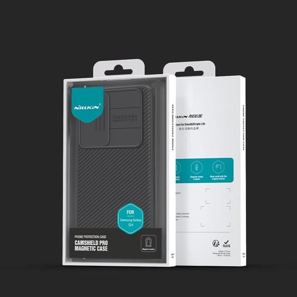 NILLKIN CASE DÆKKER TIL SAMSUNG GALAXY S24+ SORT