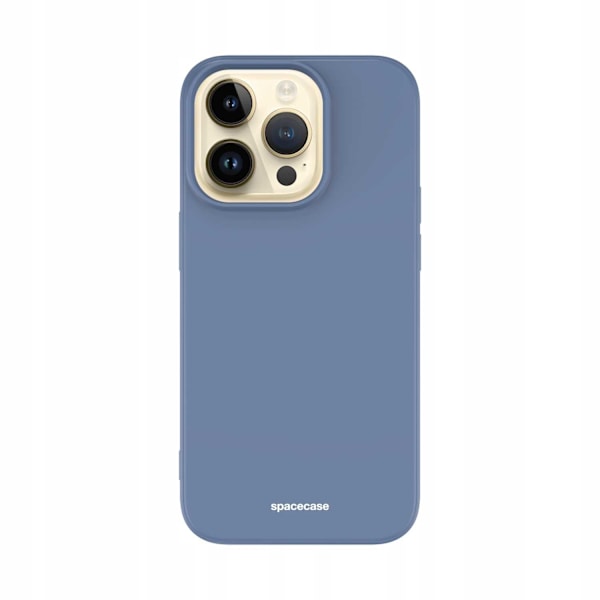 Spacecase Silikonecase För Iphone 14 Pro Blue Protection