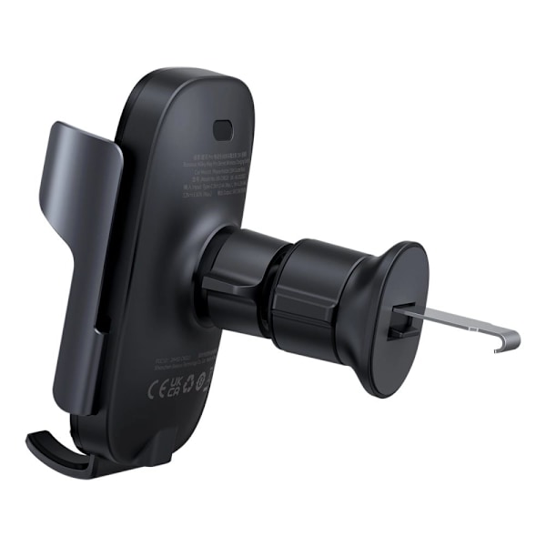 Baseus Milky Way Pro Series BS-CM023 bilfeste for grill? lufttilførsel med 15W induktiv lader - sort
