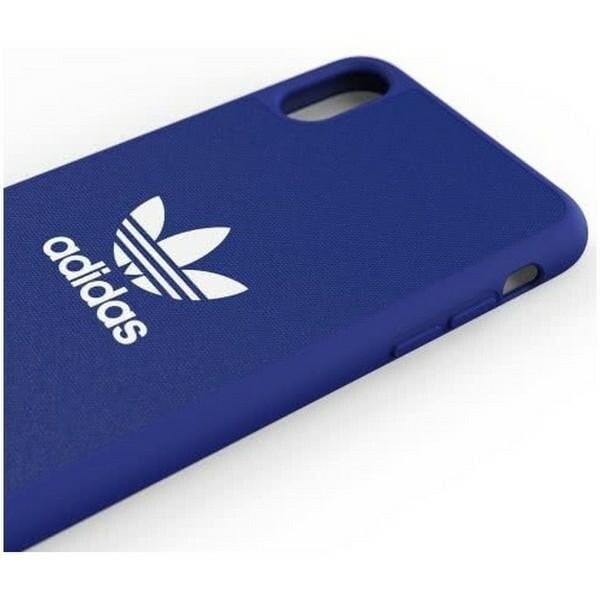 ADIDAS OR MOLDED CASE CANVAS COVER TIL IPHONE XS MAX - BLÅ