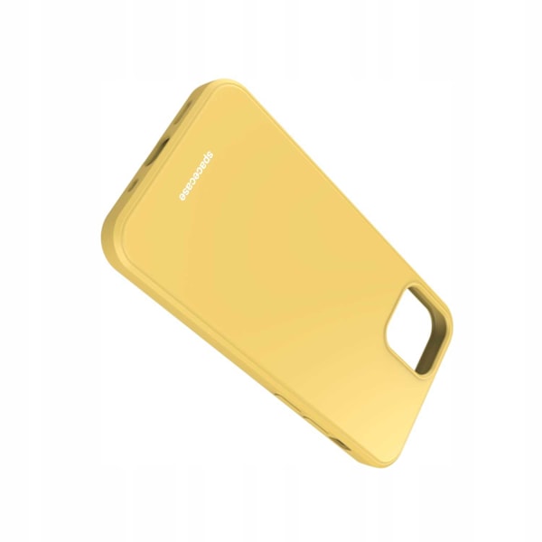 Spacecase Skyddande Silikonfodral För Iphone 12 Mini Gul