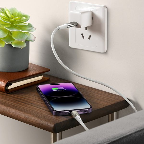 Baseus Glimmer-serien hurtigladekabel USB-A - USB-C 100W 480Mb/s 1m blå