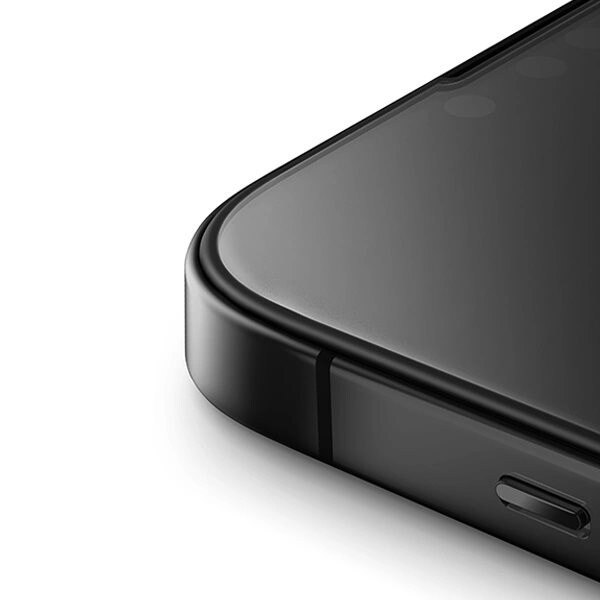 UNIQ Optix Matt matt herdet glass for iPhone 15 / 14 Pro med applikator